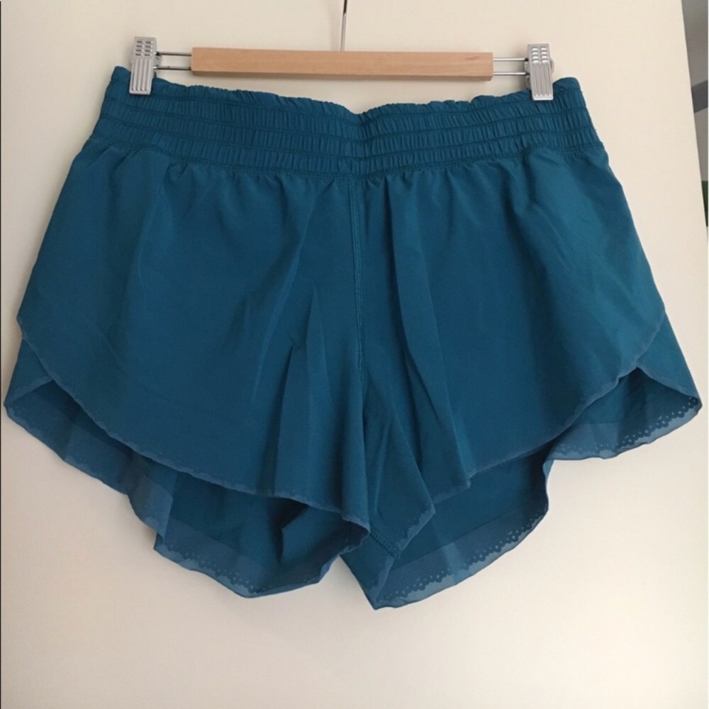 Blue Free Run Lululemon Shorts